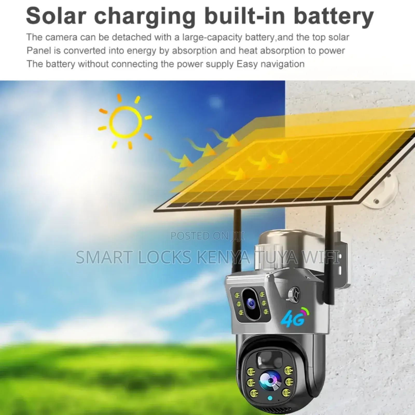 CCTV Camera Wifi Outdoor Solar Camera Wireless