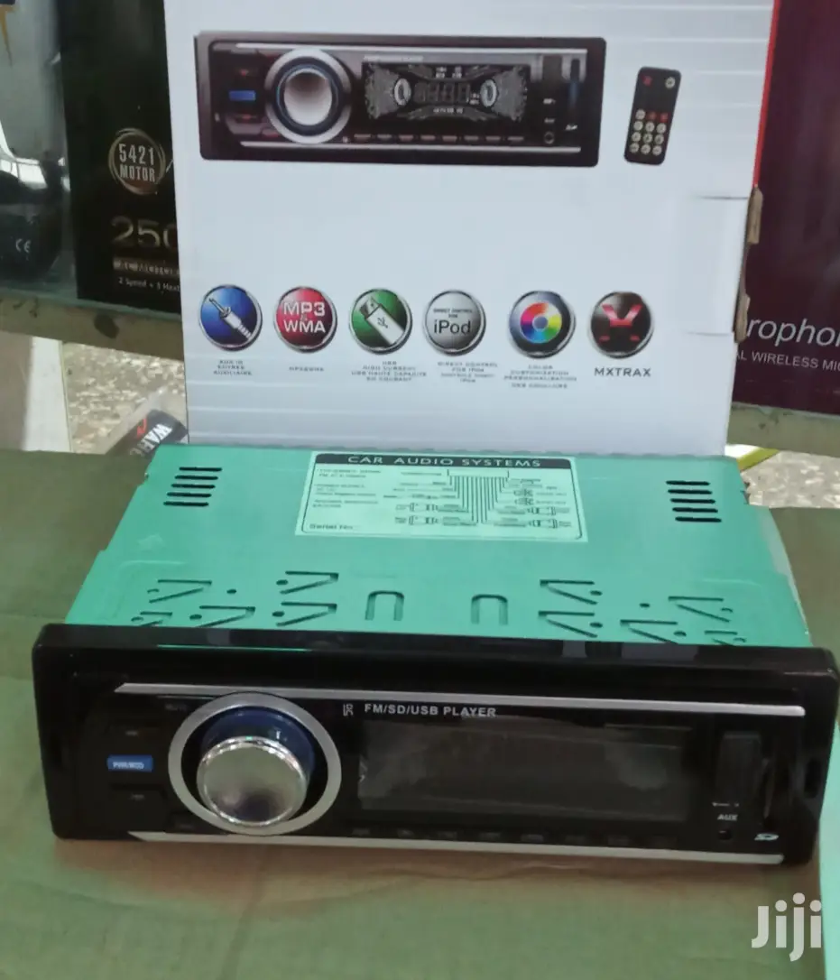 New Car Sony Radio With Usb, Sd Card Reader, Aux Cable.