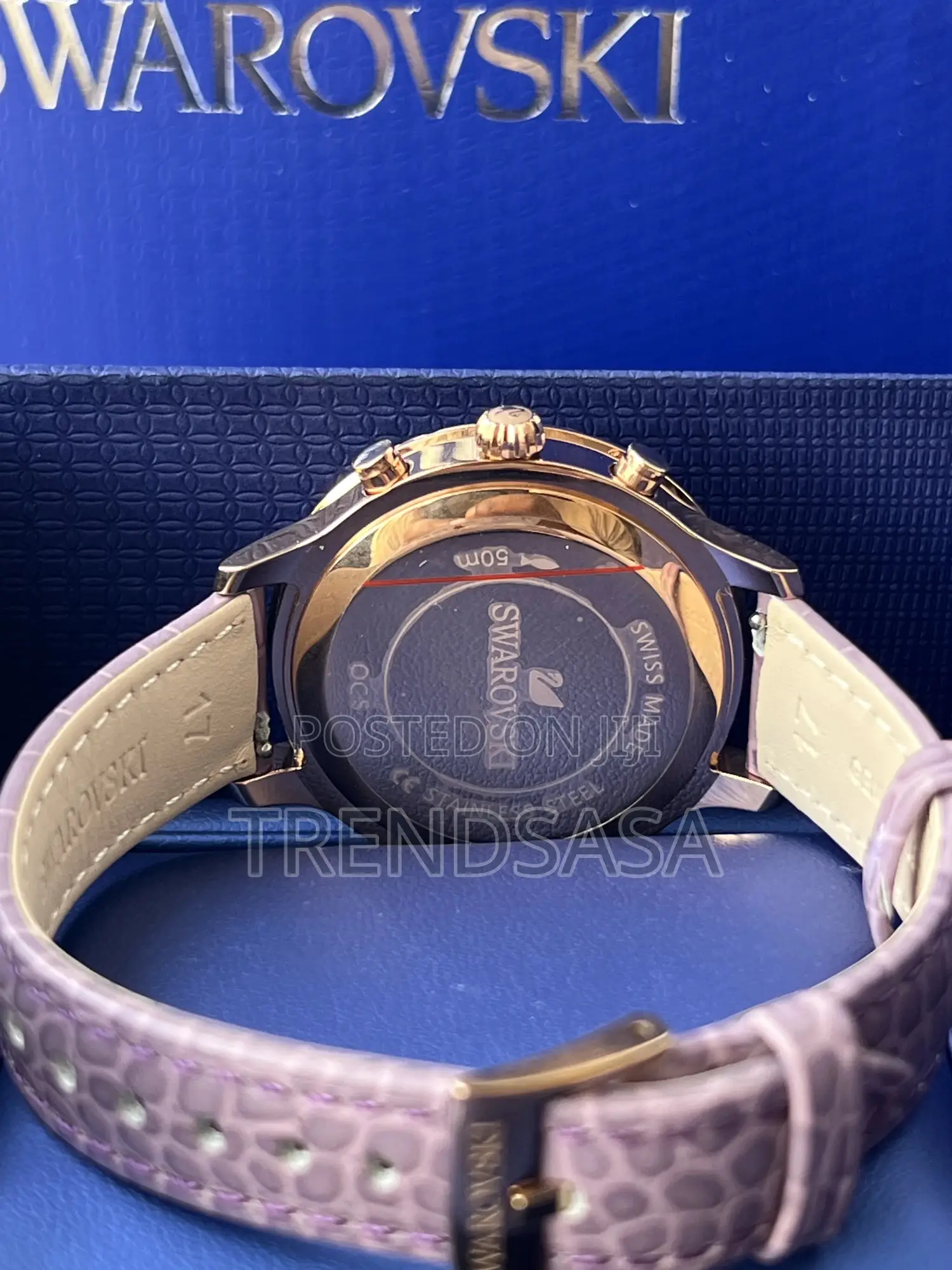 Swarovski Women Octea Lux Pink and Brown Chronograph Ladies Watch