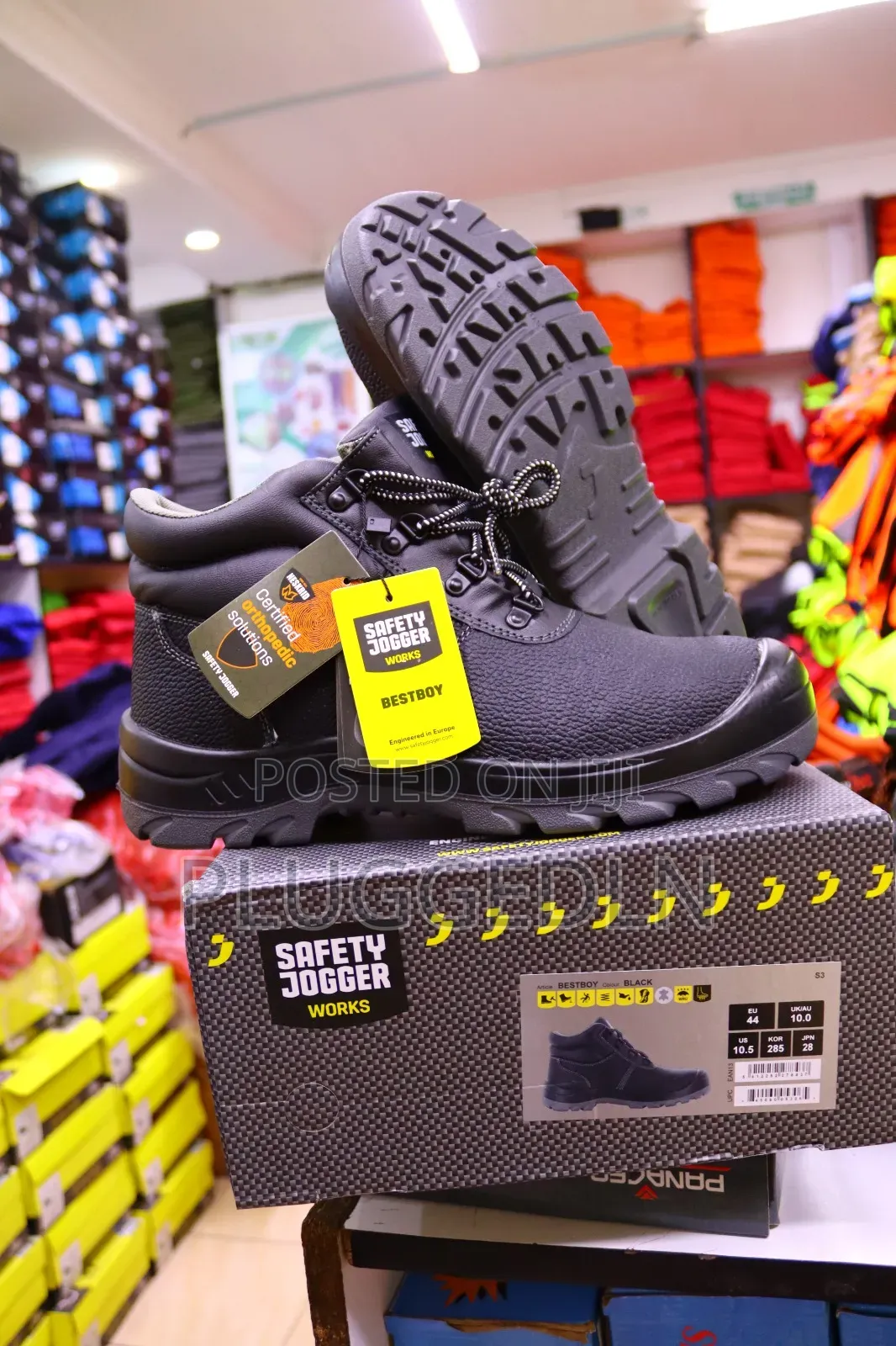 Safety Jogger Leather Bestboy Boots.