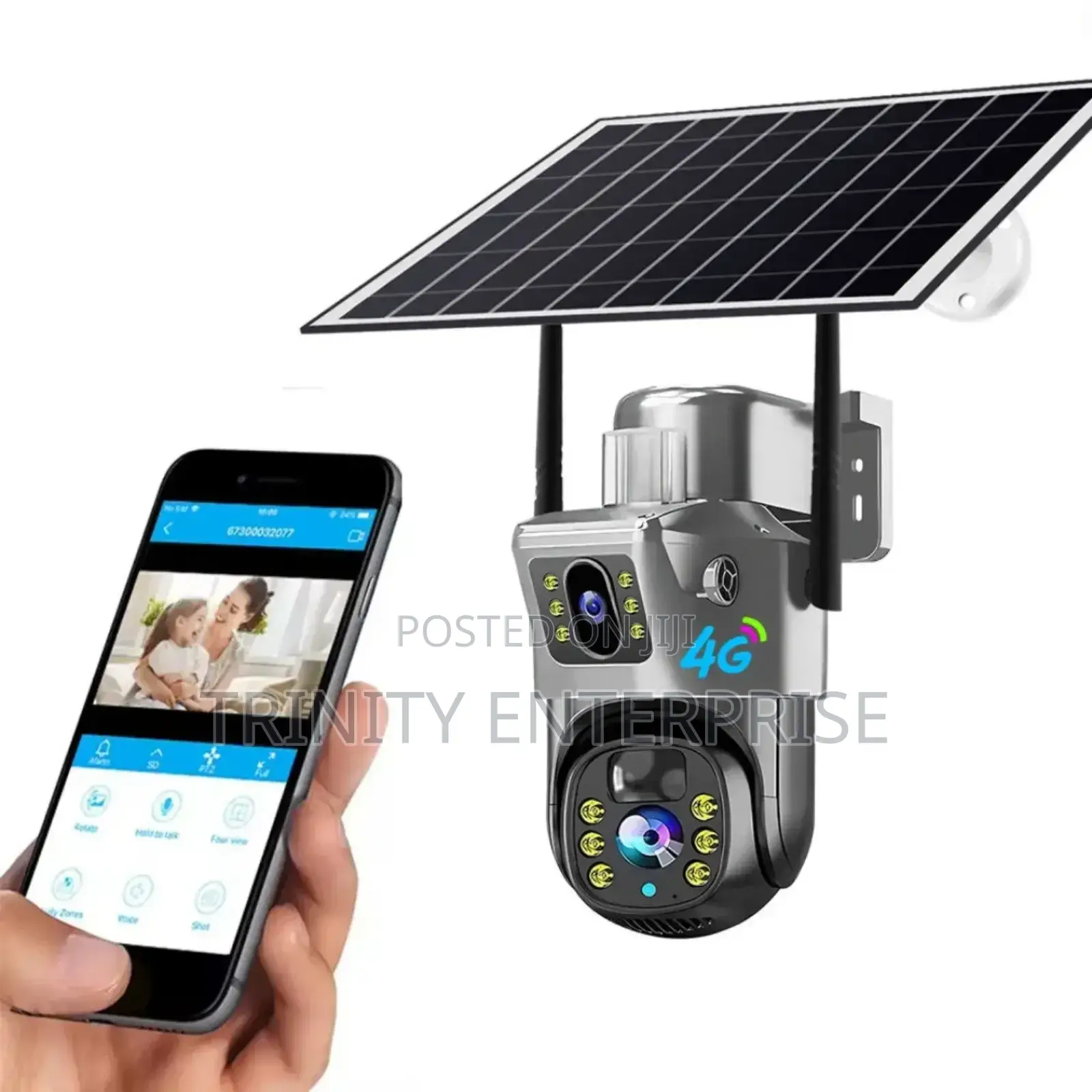 24-Hour Surveillance, the Crime Rate Will Be De1000watts