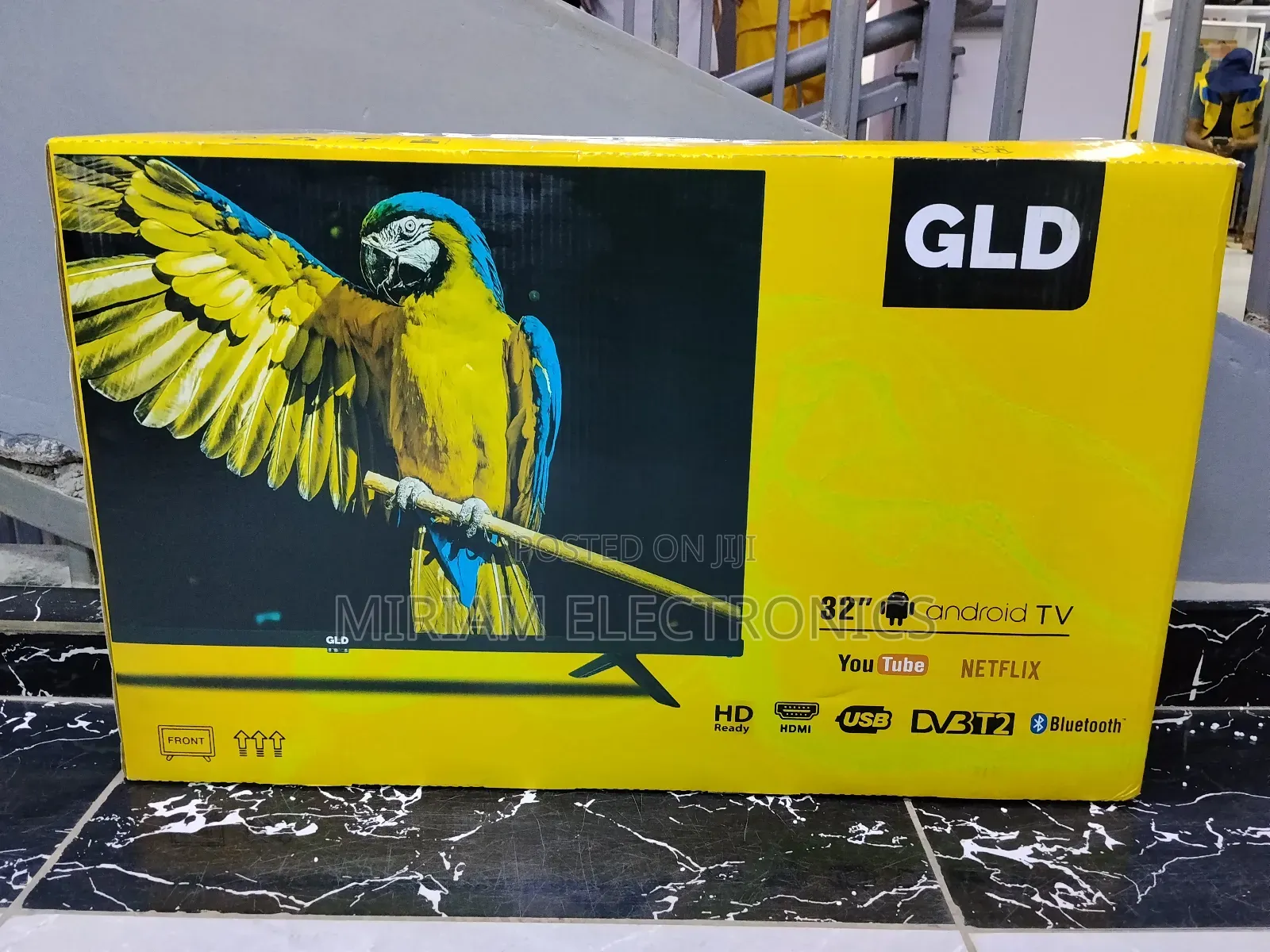 GLD 32 Inch, Android Smart Tv, Frameless, Bluetooth