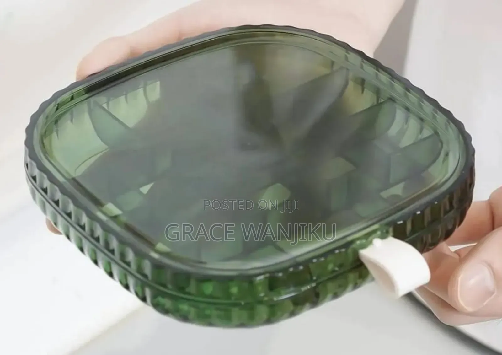 Ld-1001 16 Slot Transparent Jewelry Box