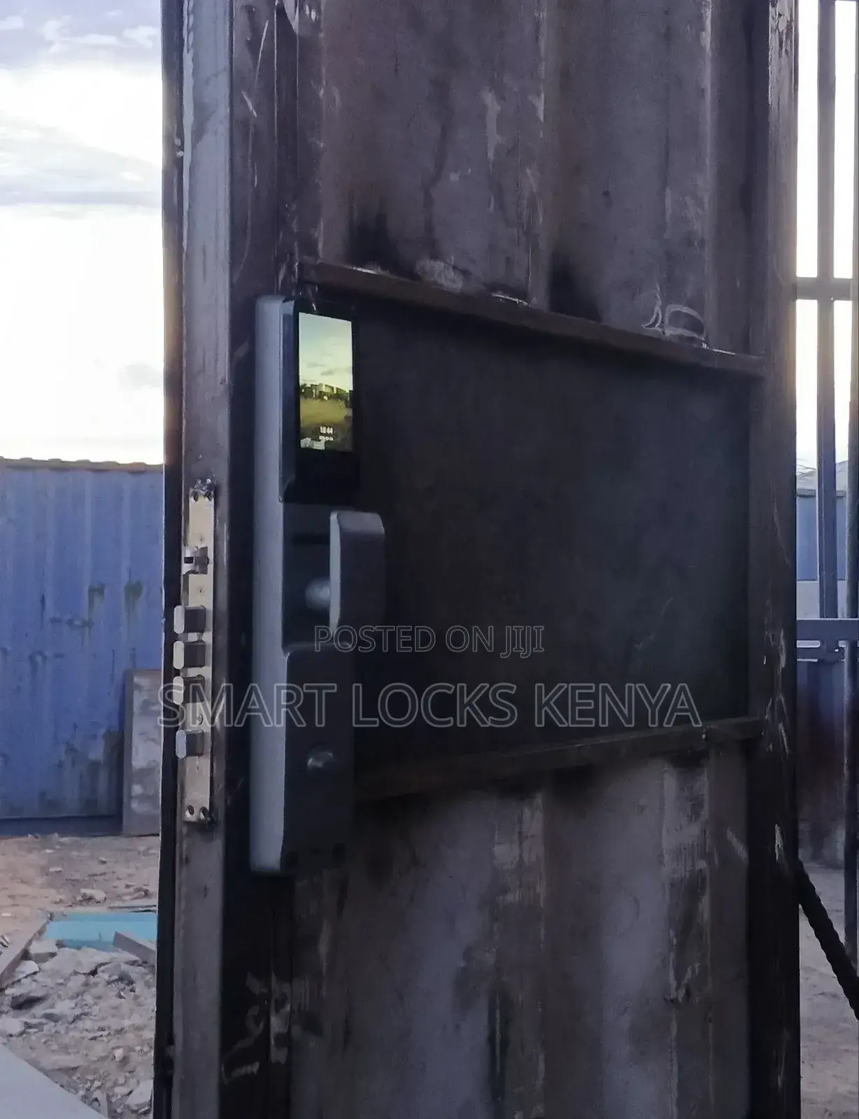Smart Door Lock Tuya App Fingerprint Password Card 3d Face Recognition