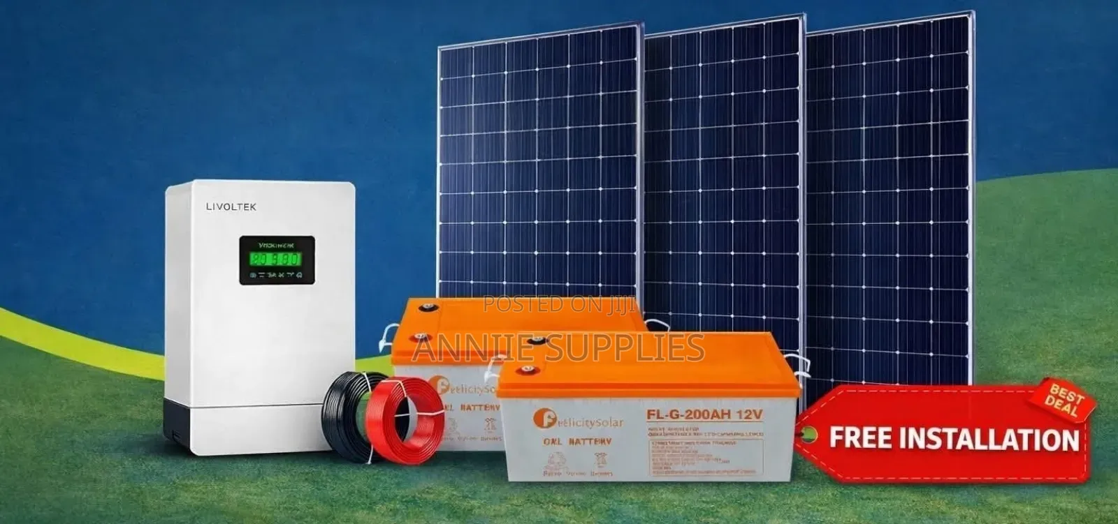 2.2kva Hybrid Solar System