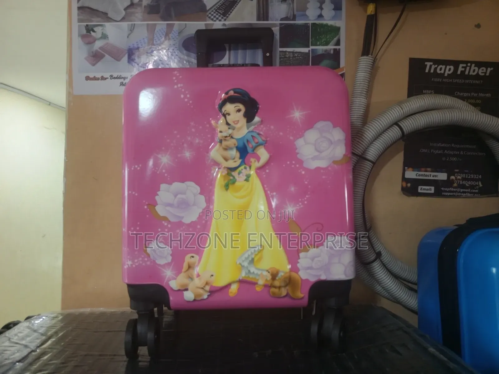 Quality Kids’ Hard-Shel With Wheels and Pull Handle