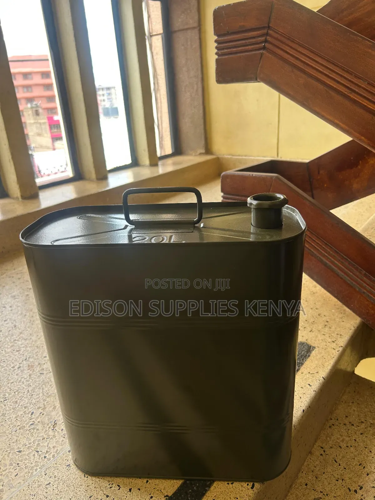 Fuel Tank 20l Fuels Jerry Can 20 Litres Metallic Storage Tins