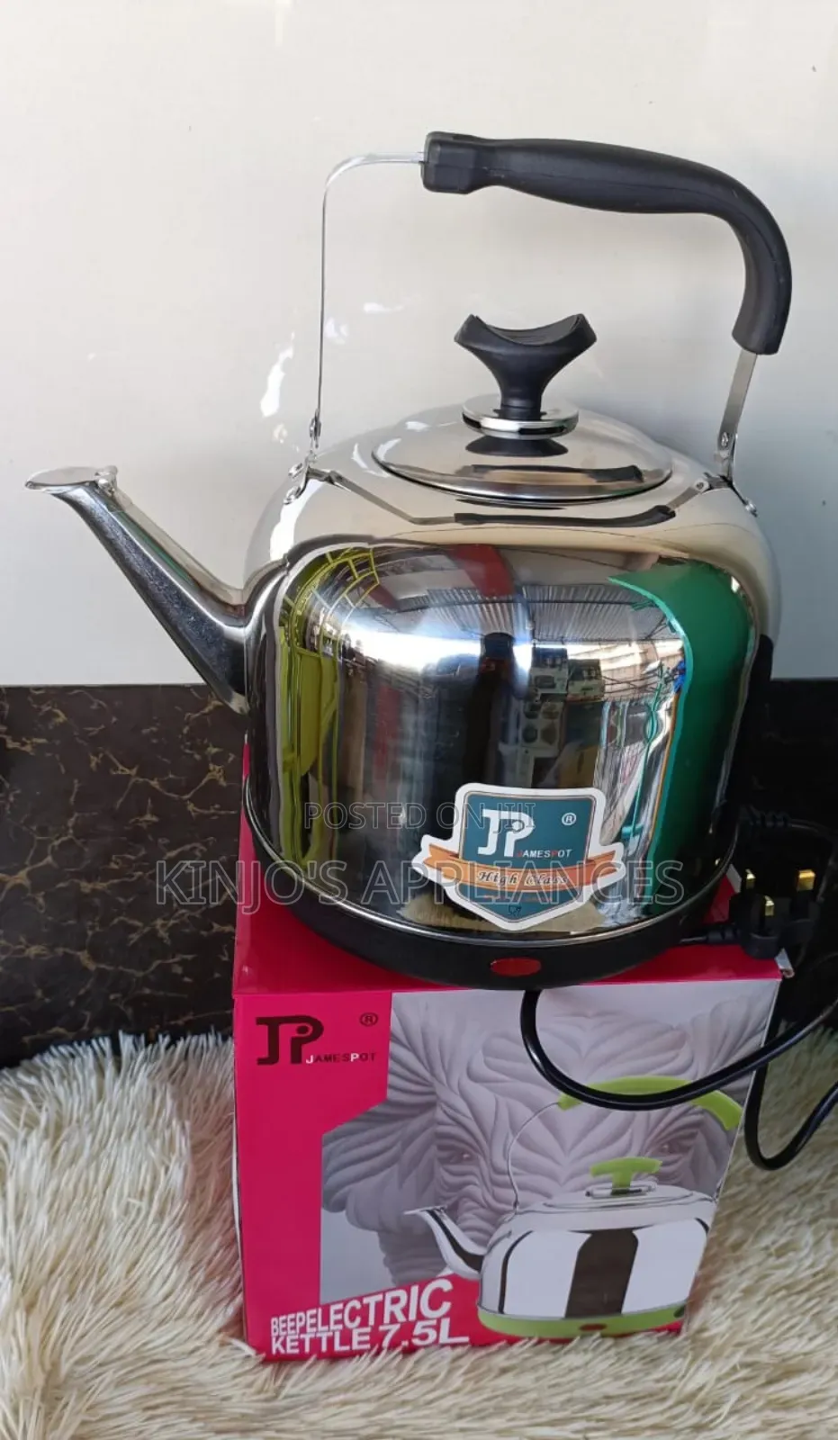 Jp 7.5lts Electric Kettle