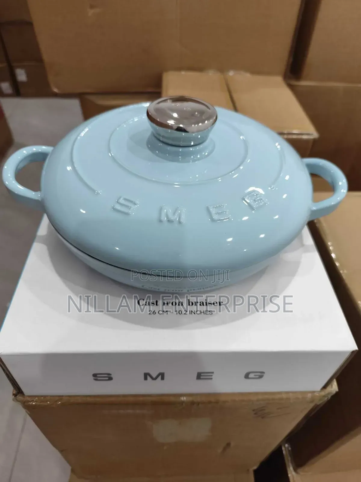 Smeg Casserole Cast Iron