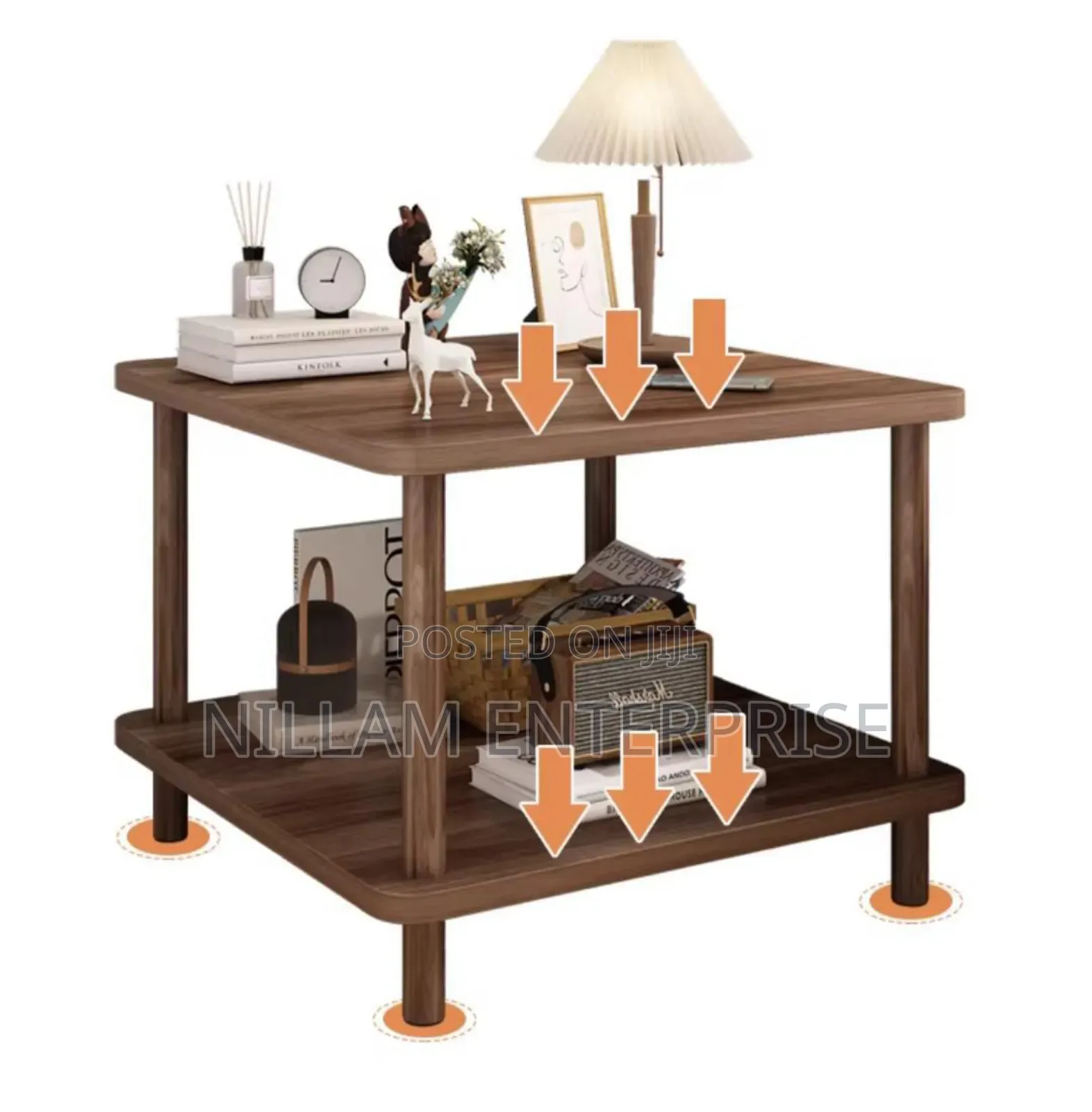 Simple Bedside Storage Cabinet,