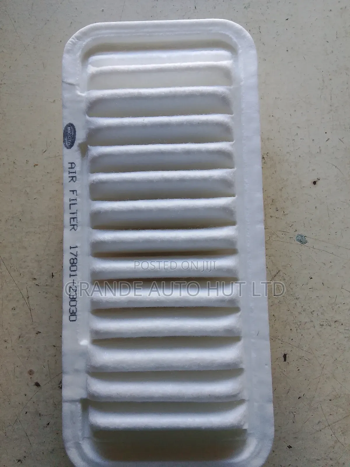 Air Filter Toyota Vitz/Passo/Belta (Micota Brand)