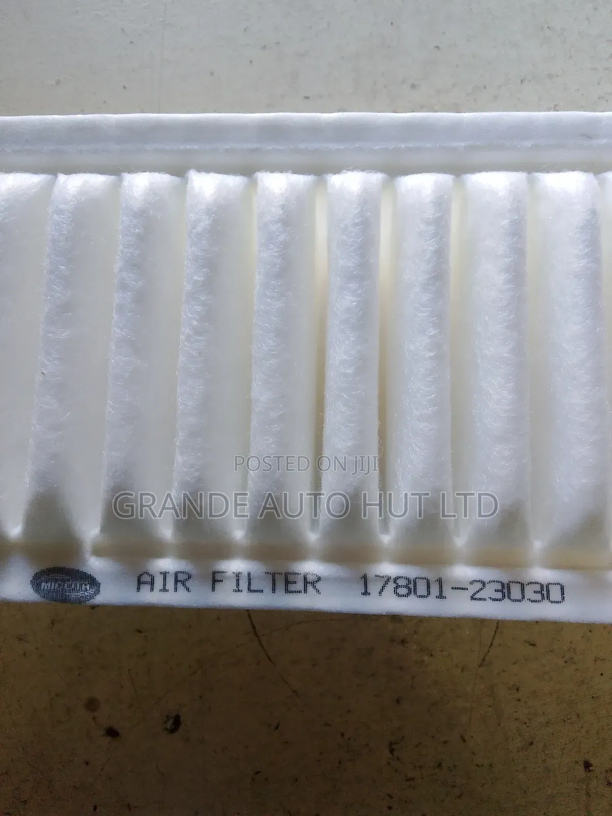 Air Filter Toyota Vitz/Passo/Belta (Micota Brand)