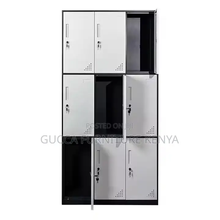 9-Door's Filling Gym Storage Locker Cabinet