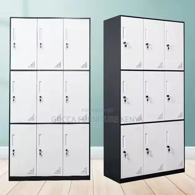 9-Door's Filling Gym Storage Locker Cabinet