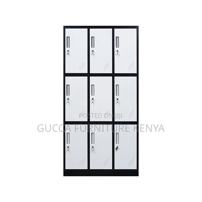 9-Door's Filling Gym Storage Locker Cabinet