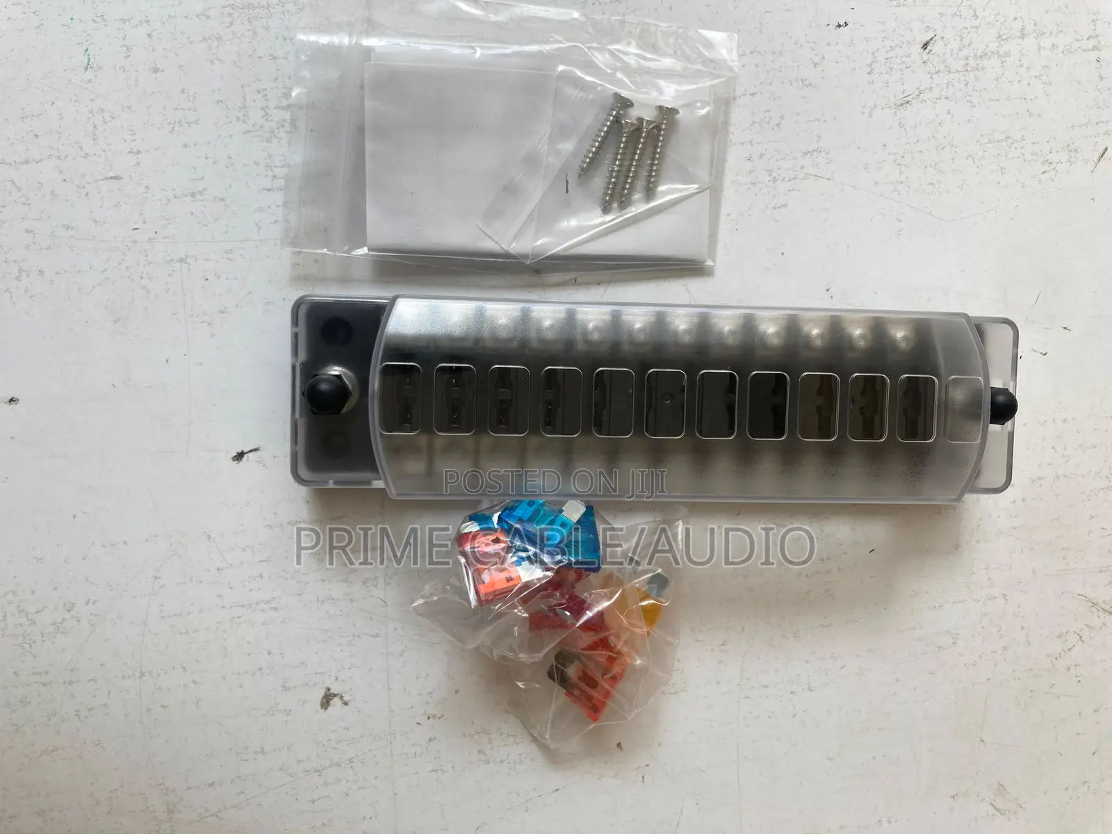 Fuse Box{12way} With Negative Bus Automotive Fuse Block