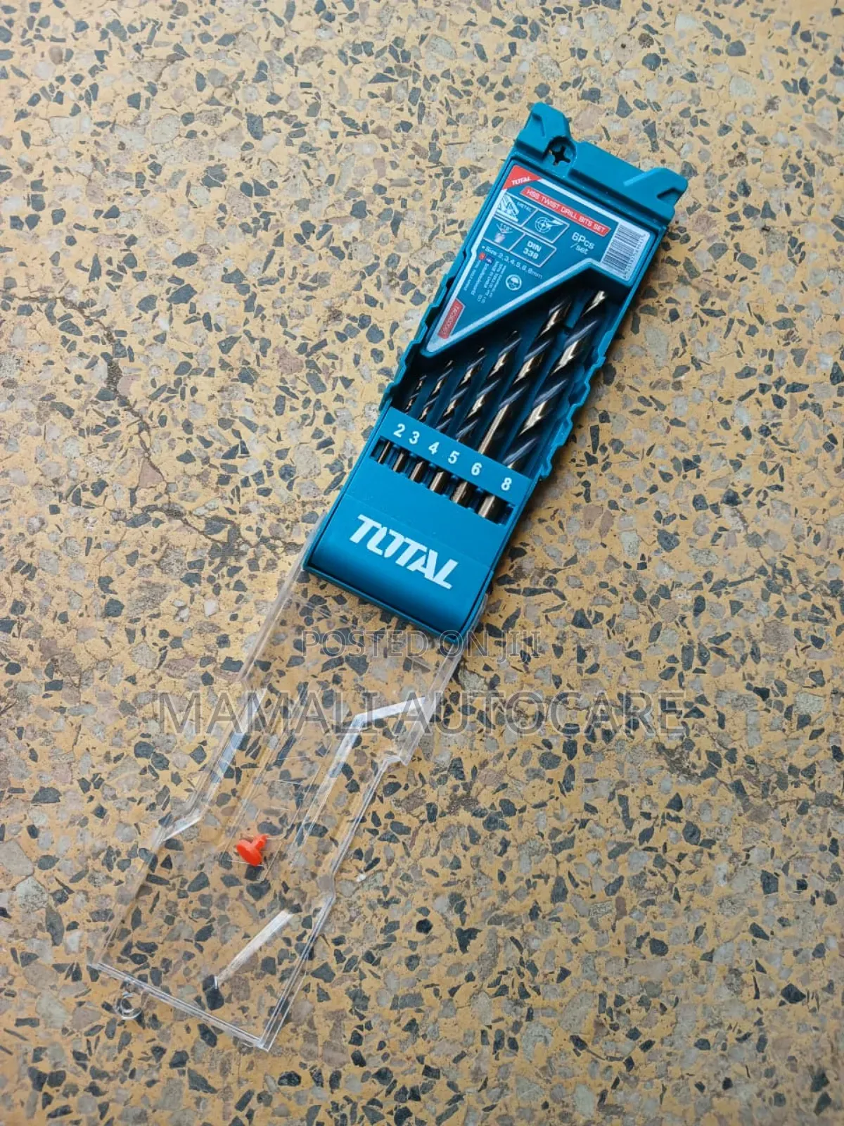 6 Piece Universal Twist Drill Bit Set