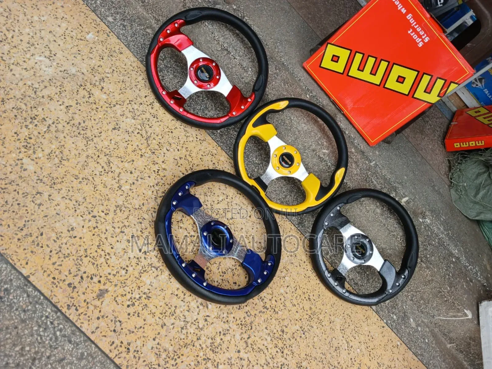 Momo Sport Racing Steering Wheel