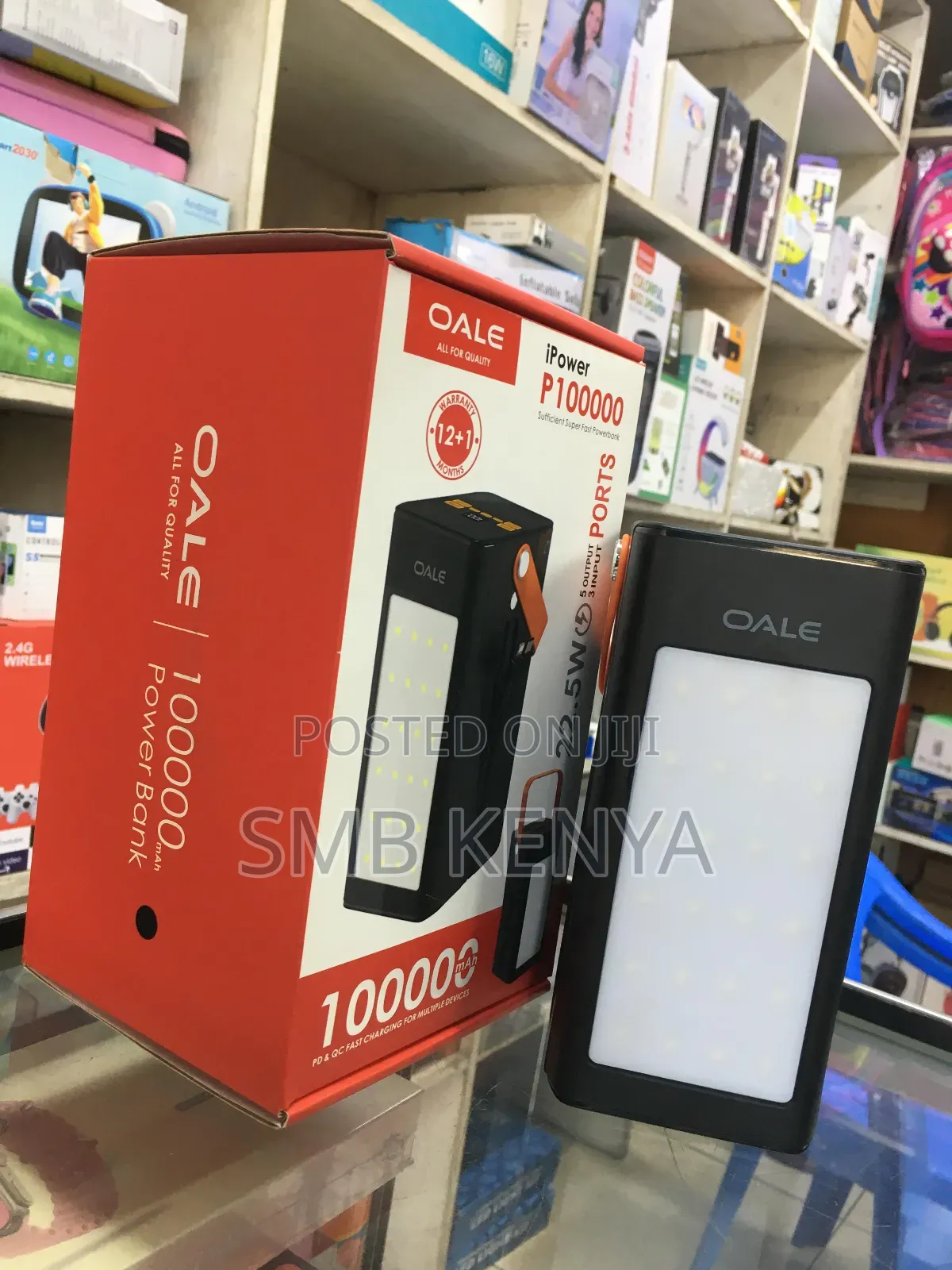Oale Power Bank 100000mah Fast Charging 22.5w
