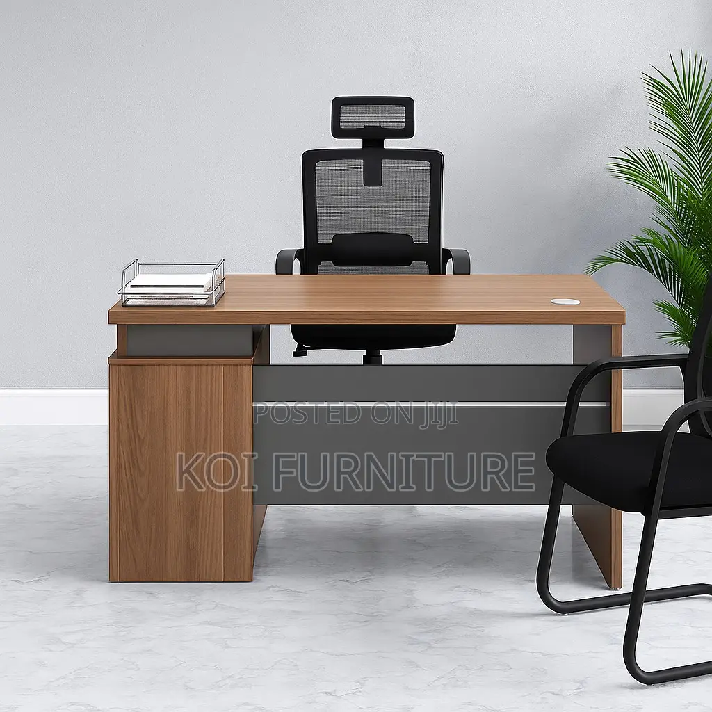 Office Desk; Impressive 1.4m Execuitive Top Modern Office Desk
