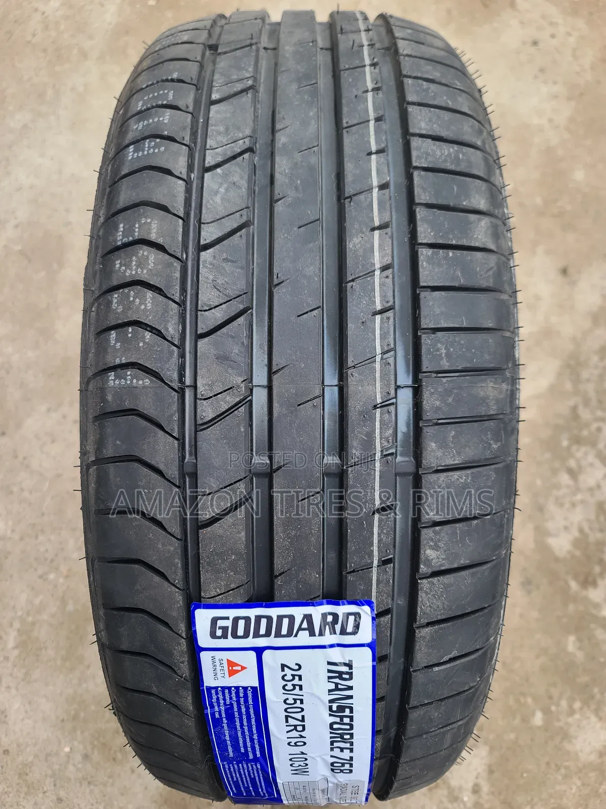255/50r19 Goddard Tires103 W