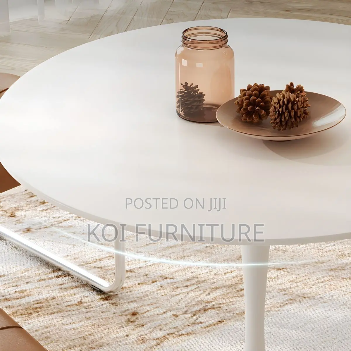 Coffee Table; Marble Home Office Tulip Living Room Coffee Table