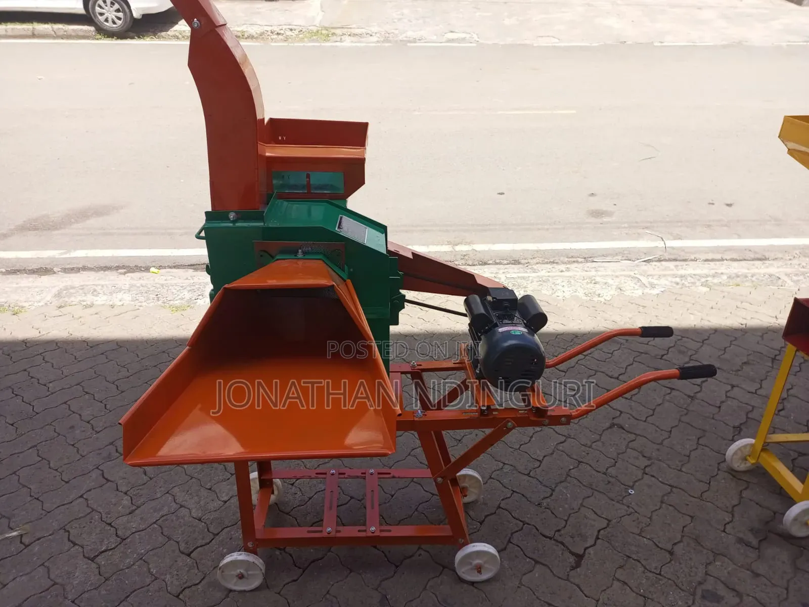 Heavy-Duty Chaff Cutter Machine