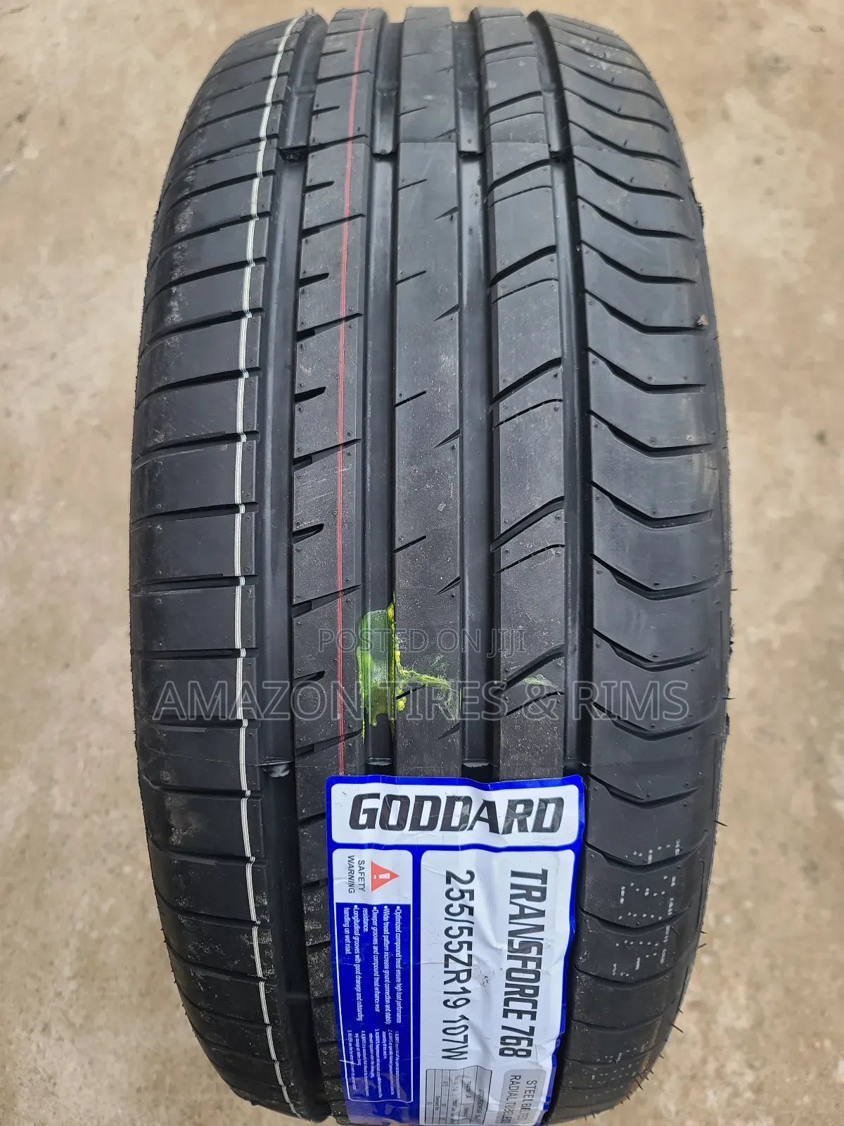 255/55 R19 Goddard Tyres 107 W Transforce768