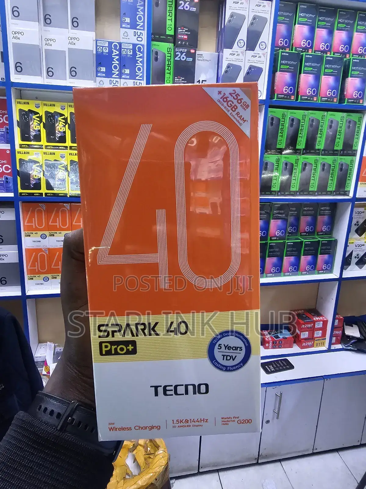 New Tecno Spark 40 Pro+ 256 GB
