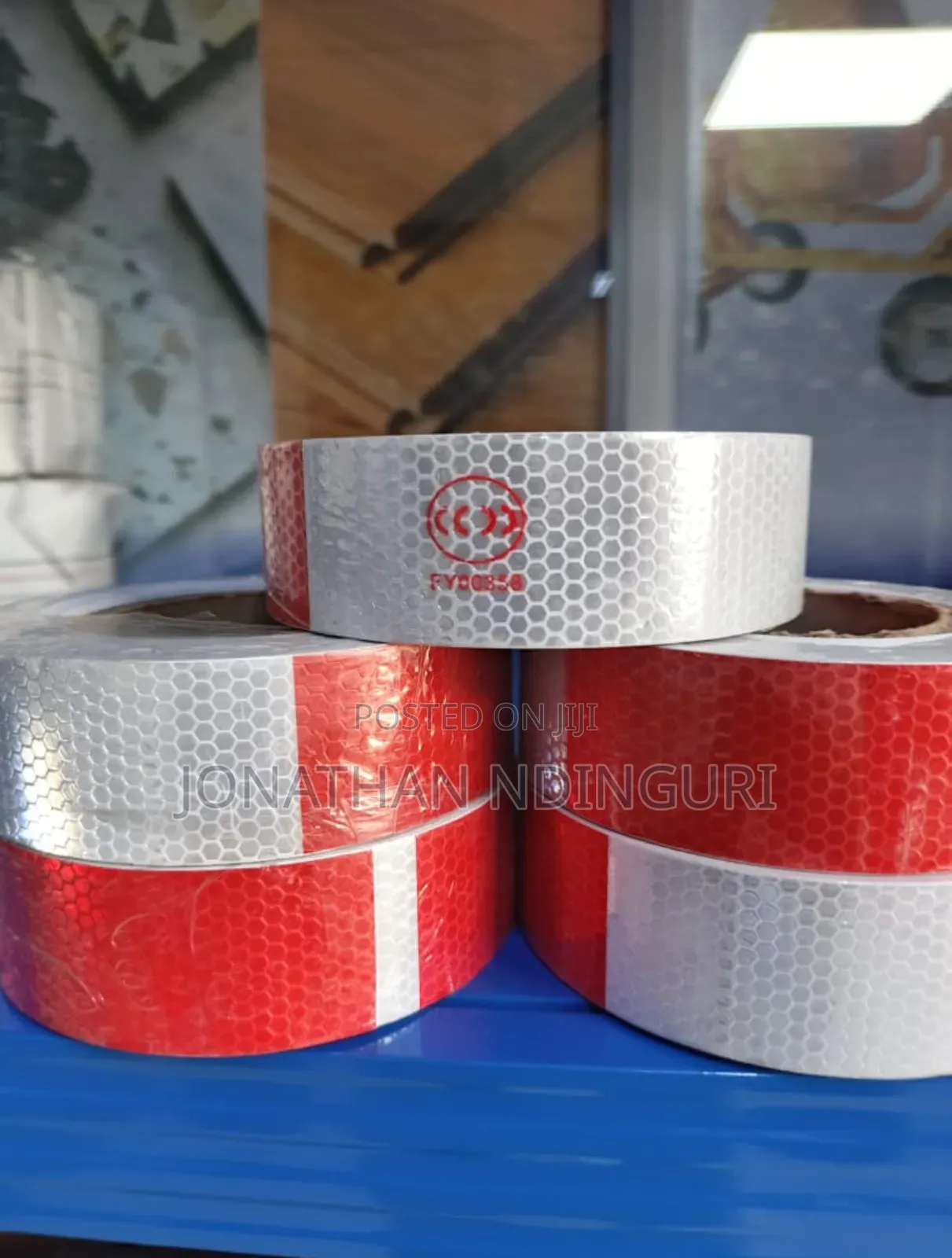 Bright Adhesive Reflective Strip