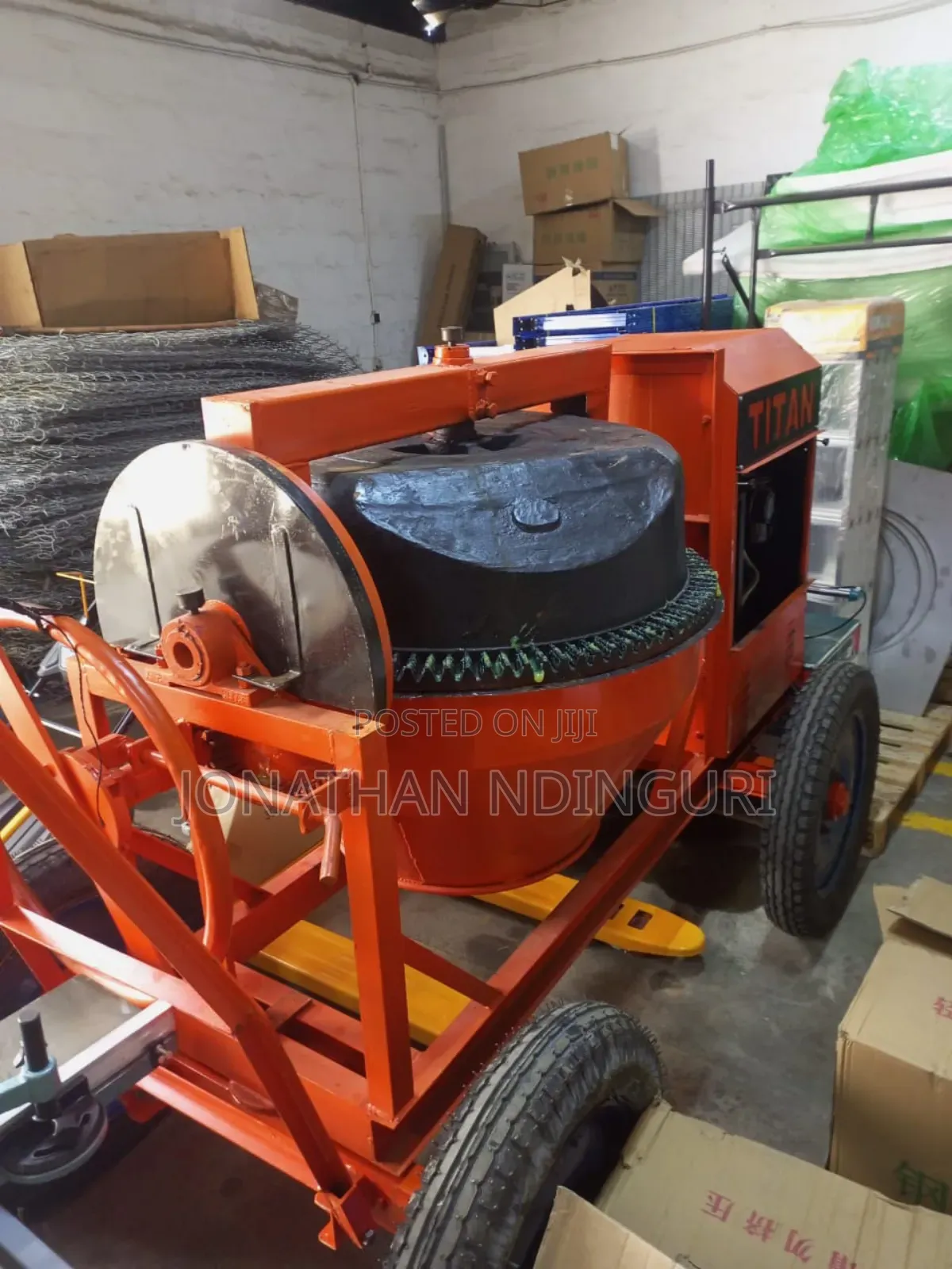 Heavy-Duty 500l Concrete Mixer Machine