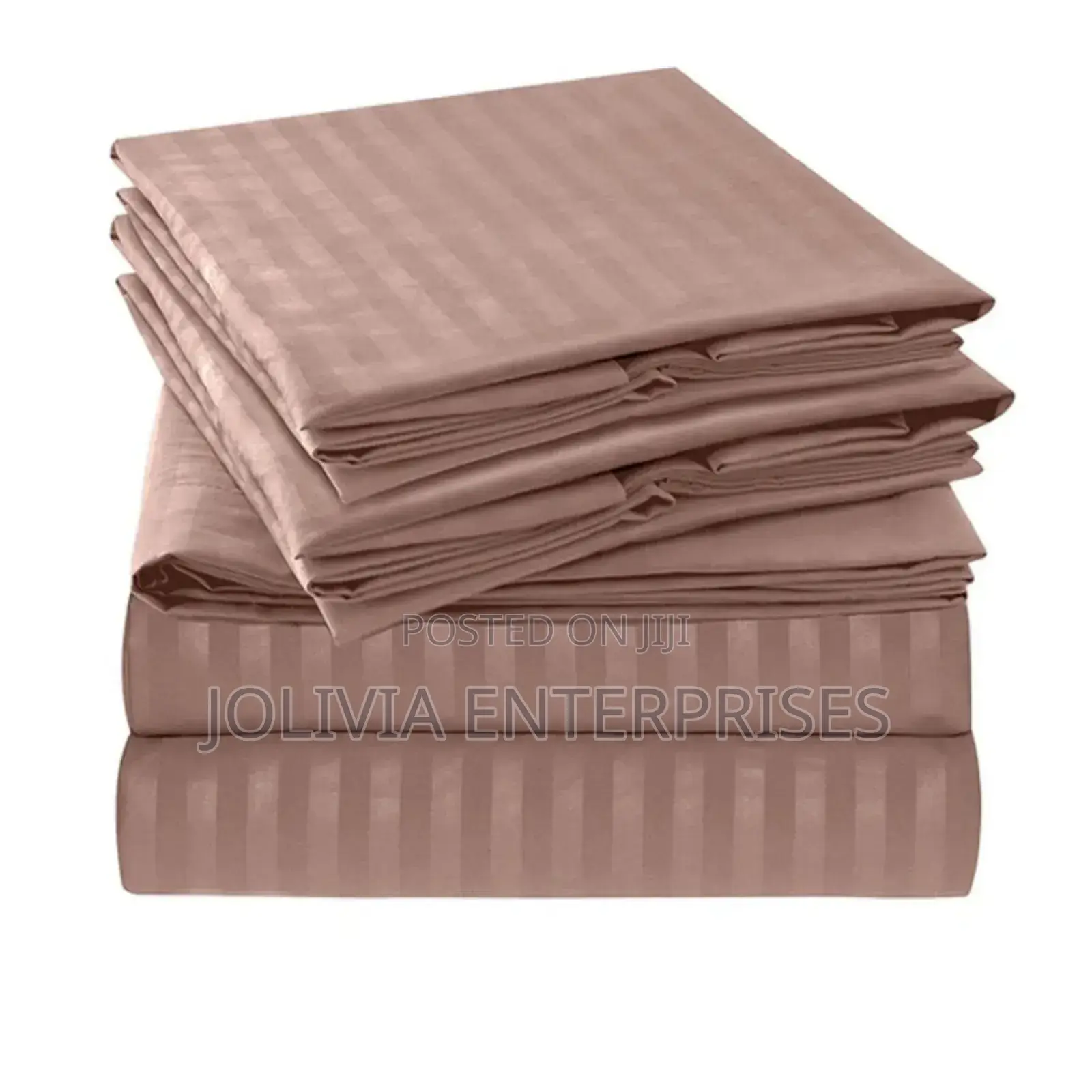 Luxury Cotton Stripped Bedsheets Sets 7*8 /8*8