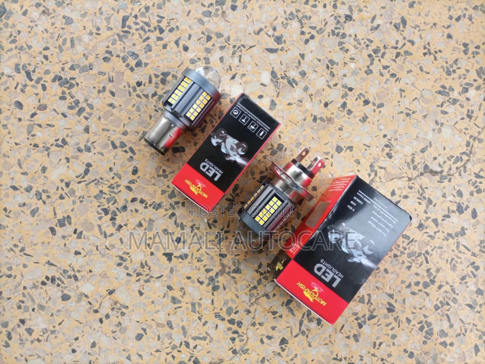 Motorcycle H4 Headlight Bulbs Universal Fit
