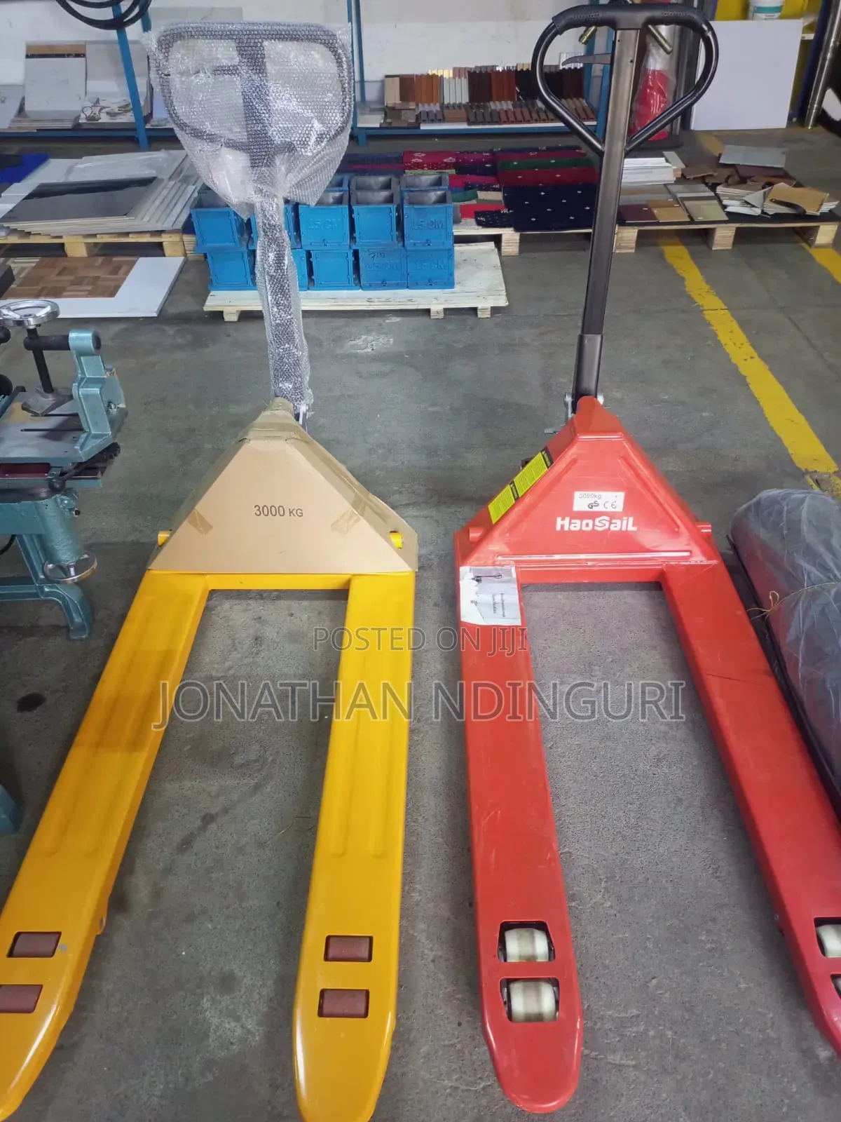 Heavy-Duty 3-Tonne Pallet Jack