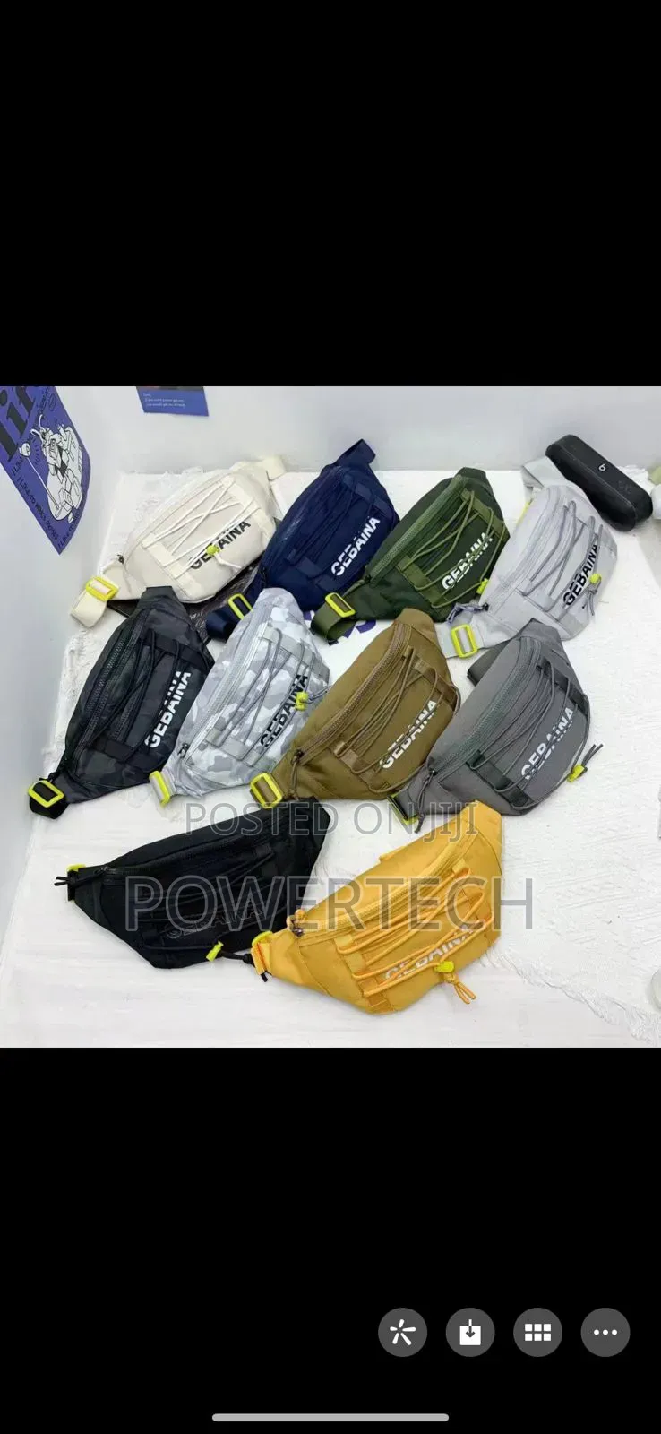 *Waist Bag Unisex Multifunctional Crossbody Bag