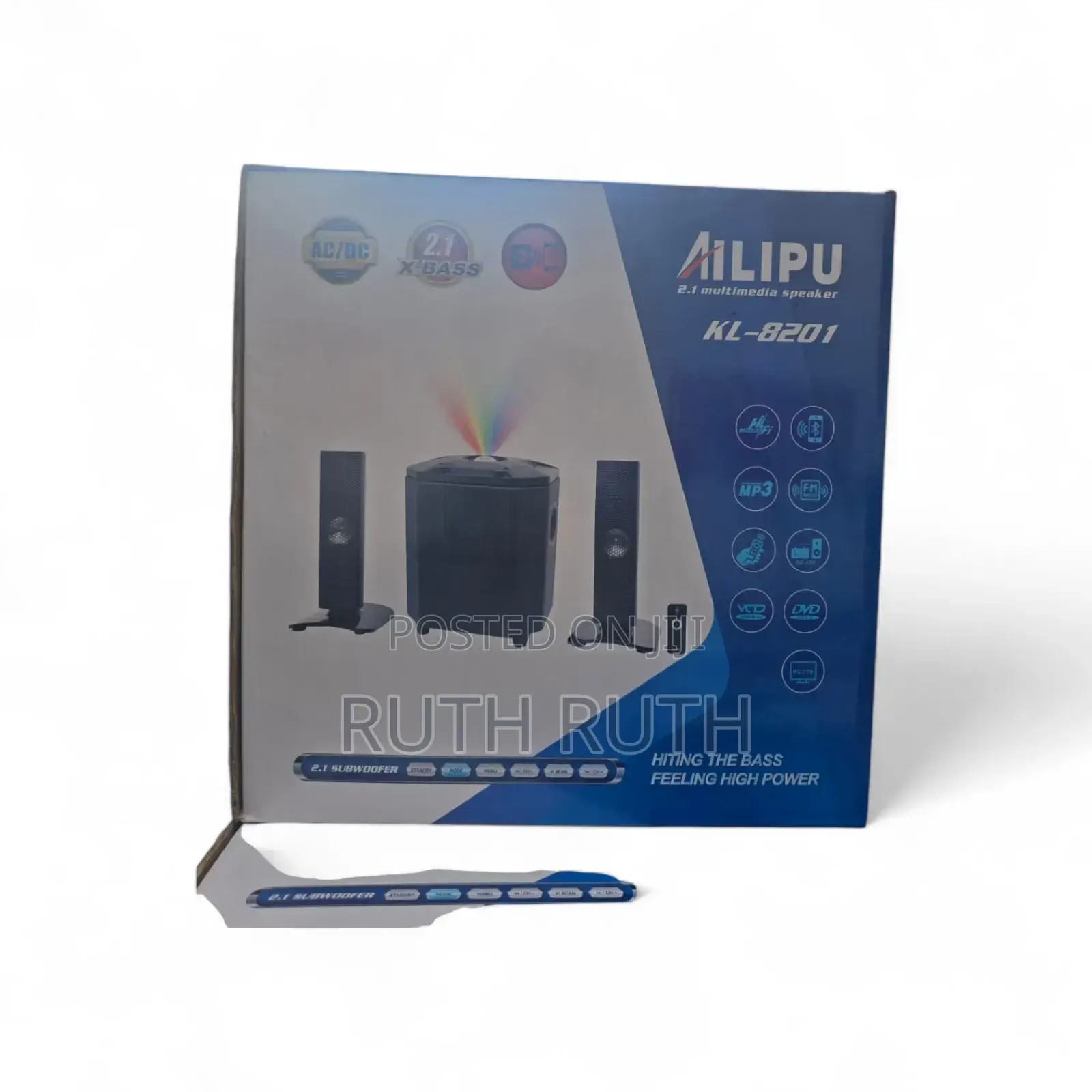 2.1ch Ailipu Mtungi Multimedia Speaker System