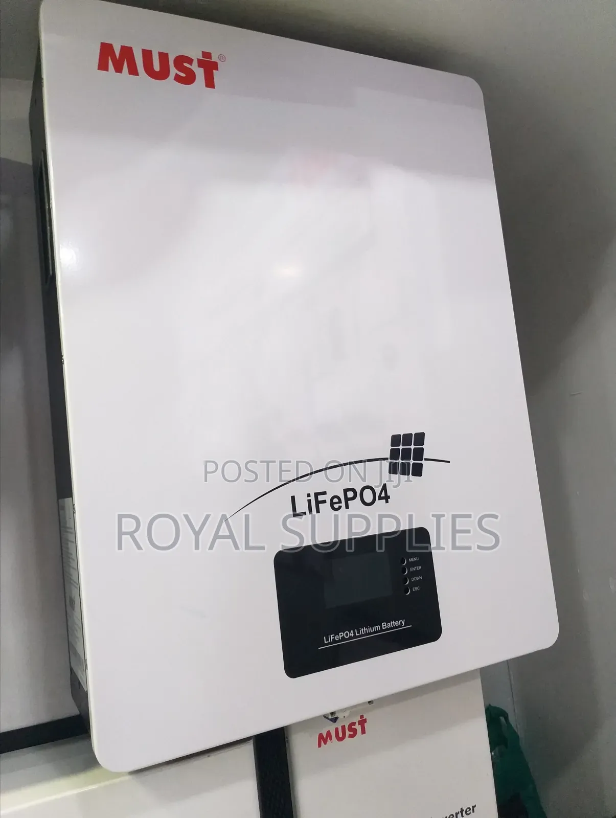 Must 5.12kwh 51.2v 100ah Lithium Iron Battery