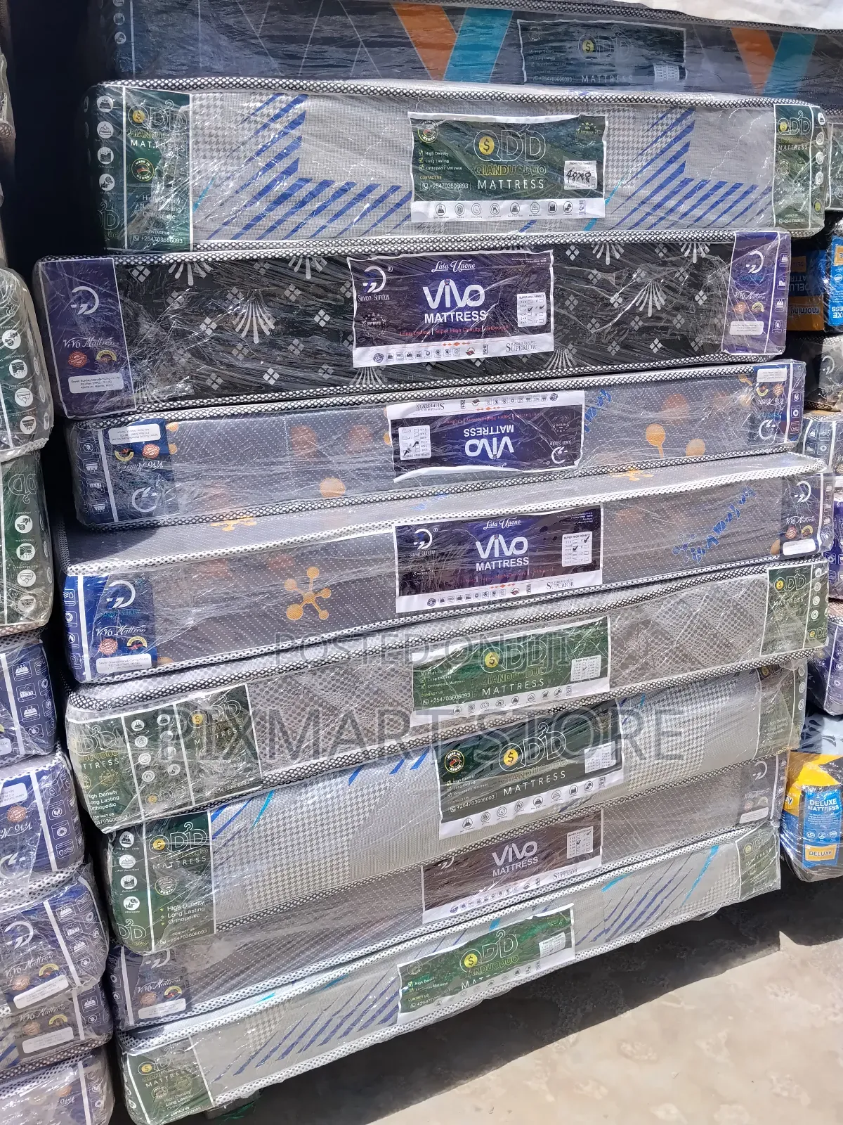 Vivo Foam Mattress 5x6 8 Inch High Density Durable