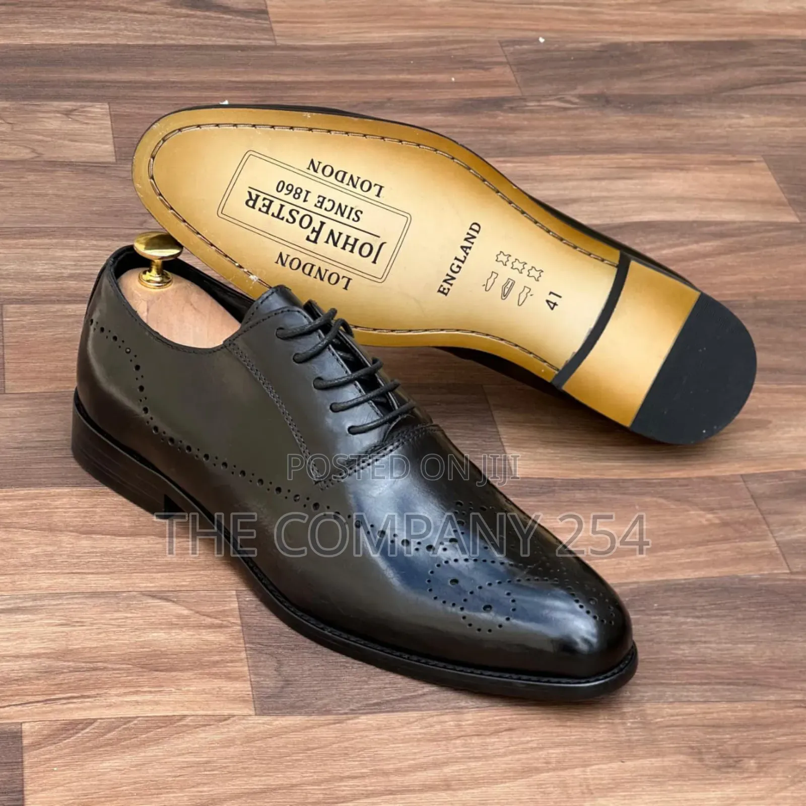 Quality Leather Casual Double Monks John Foster Men Designer Shoes