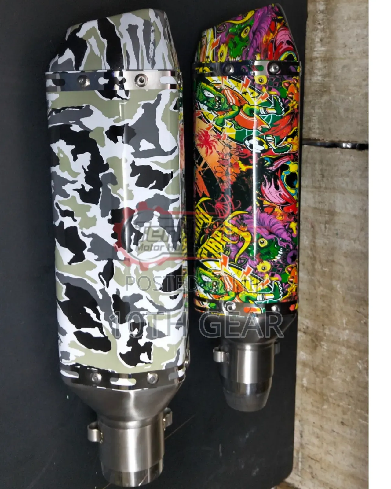 Muffler L57 Flowerd