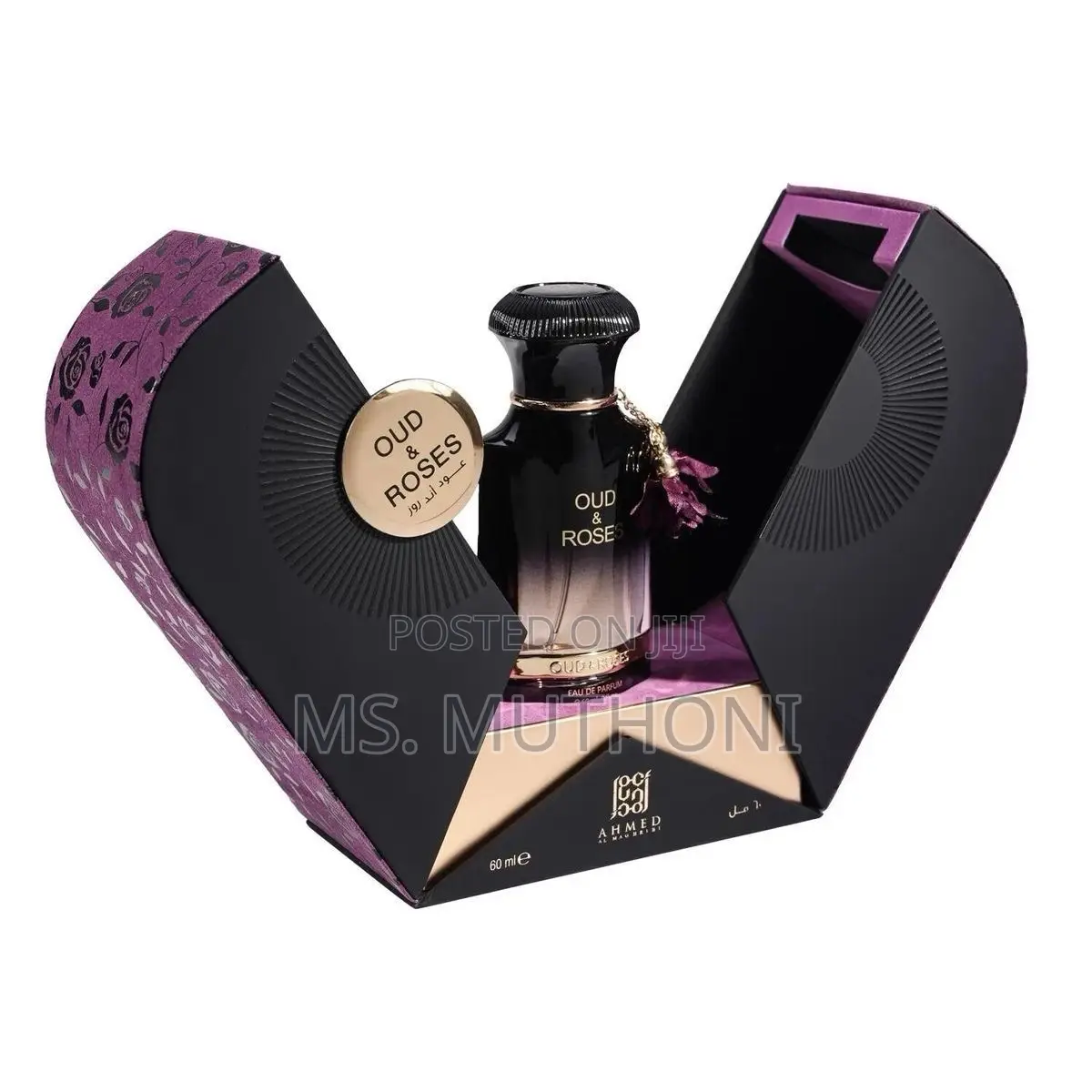 The Oud Roses Eau De Parfum by Ahmed Al Maghribi,
