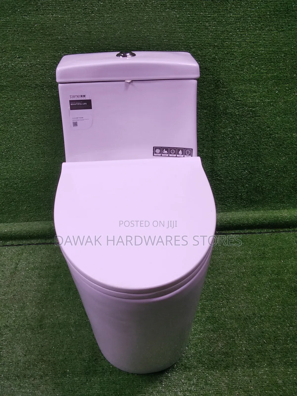 Modern White Ceramic Close Coupled Toilet