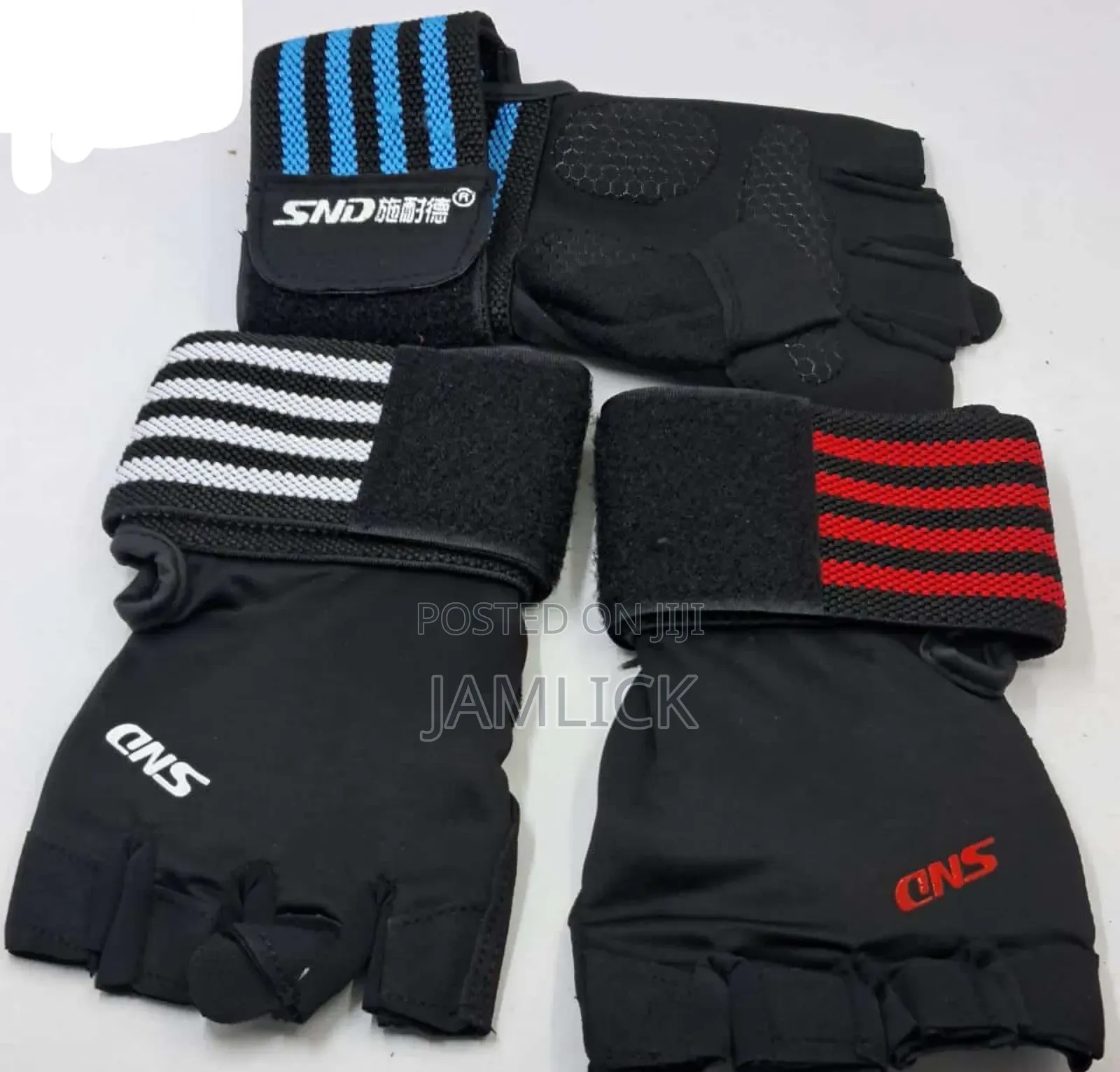 SND Half Finger Exercise Gloves
