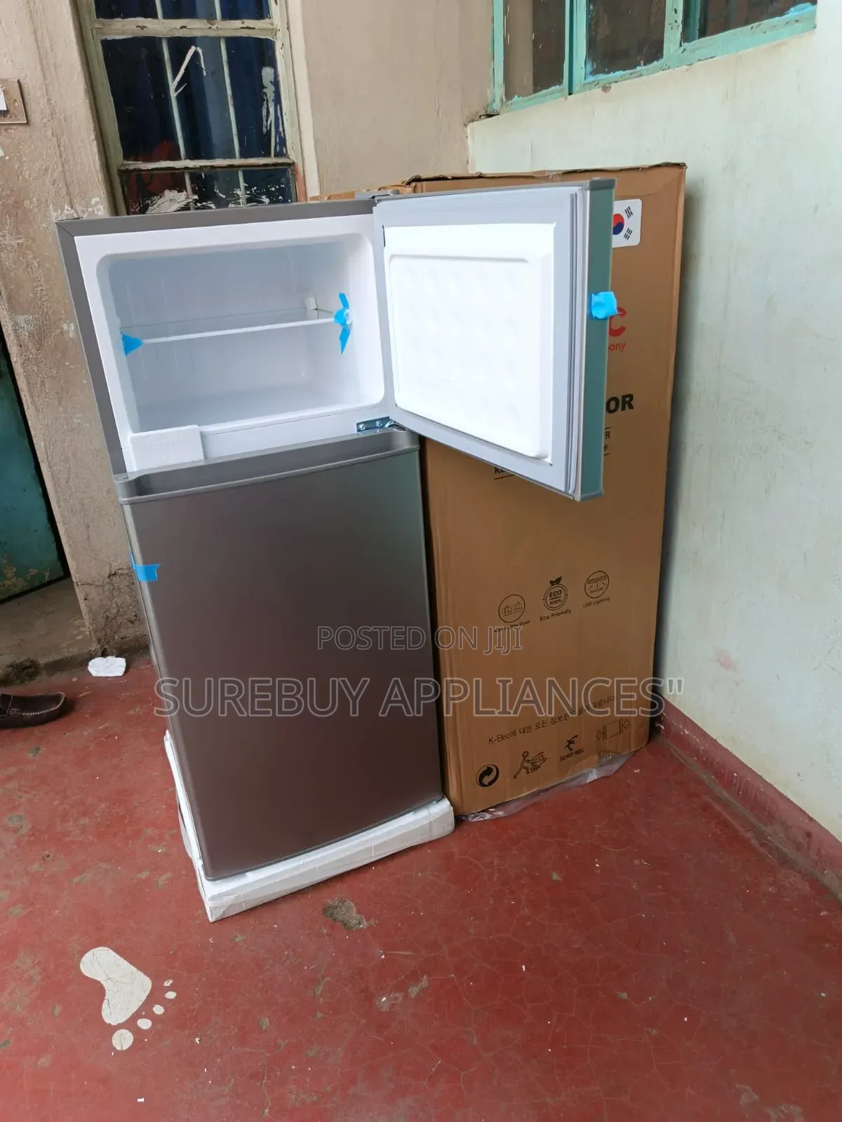 Klec 128 Litres Double Door Refrigerator