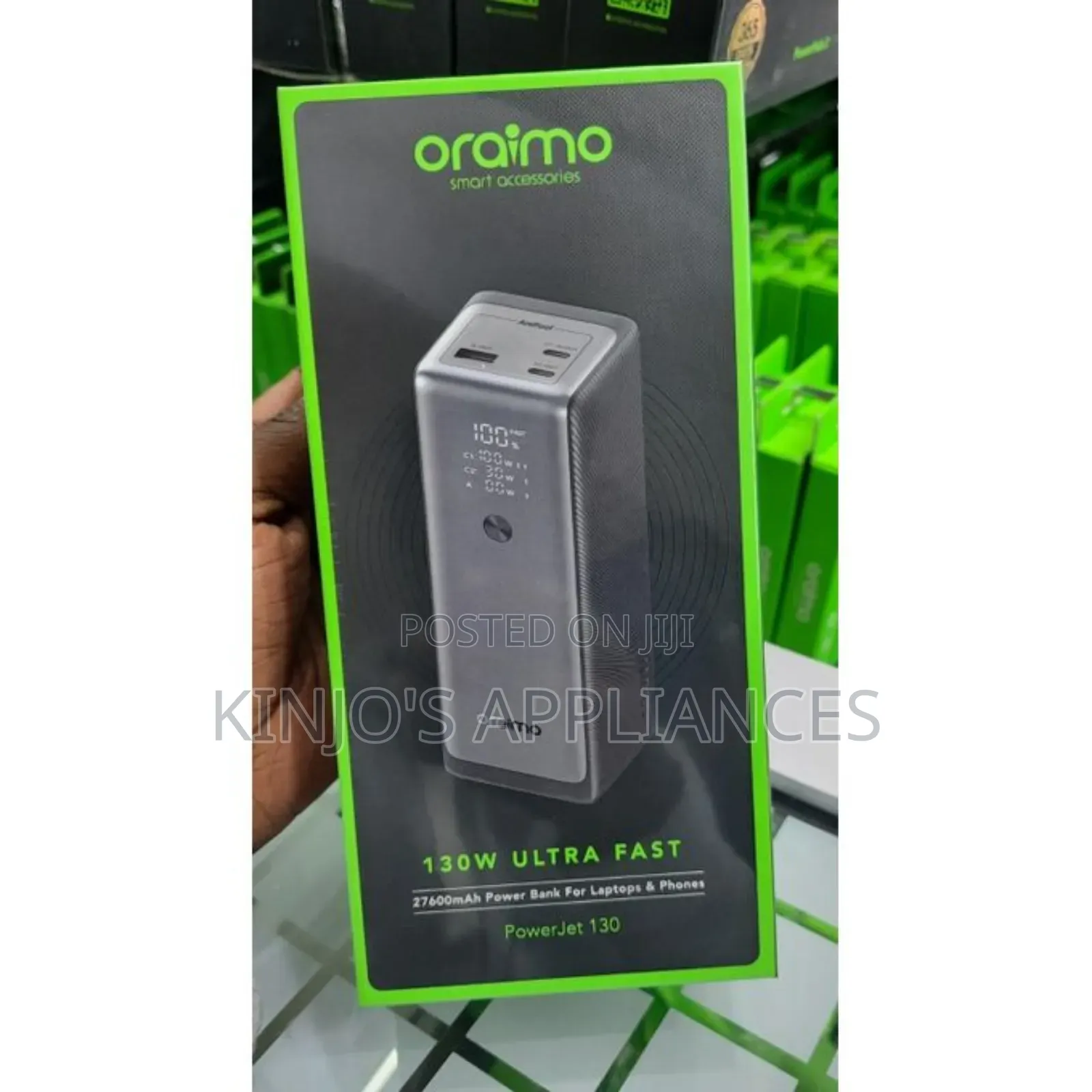 Oraimo *Powerjet 130* Opb-727sq *130w Laptop* Power Bank