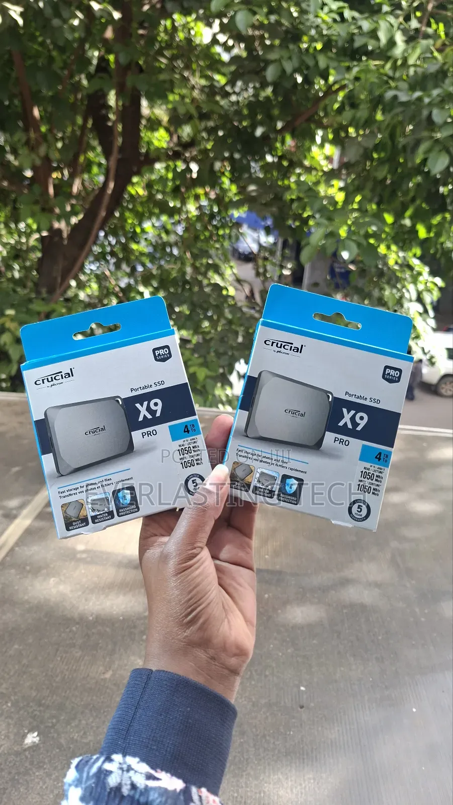 Crucial X9 Pro 4tb Portable Ssd, Up to 1050mb/S
