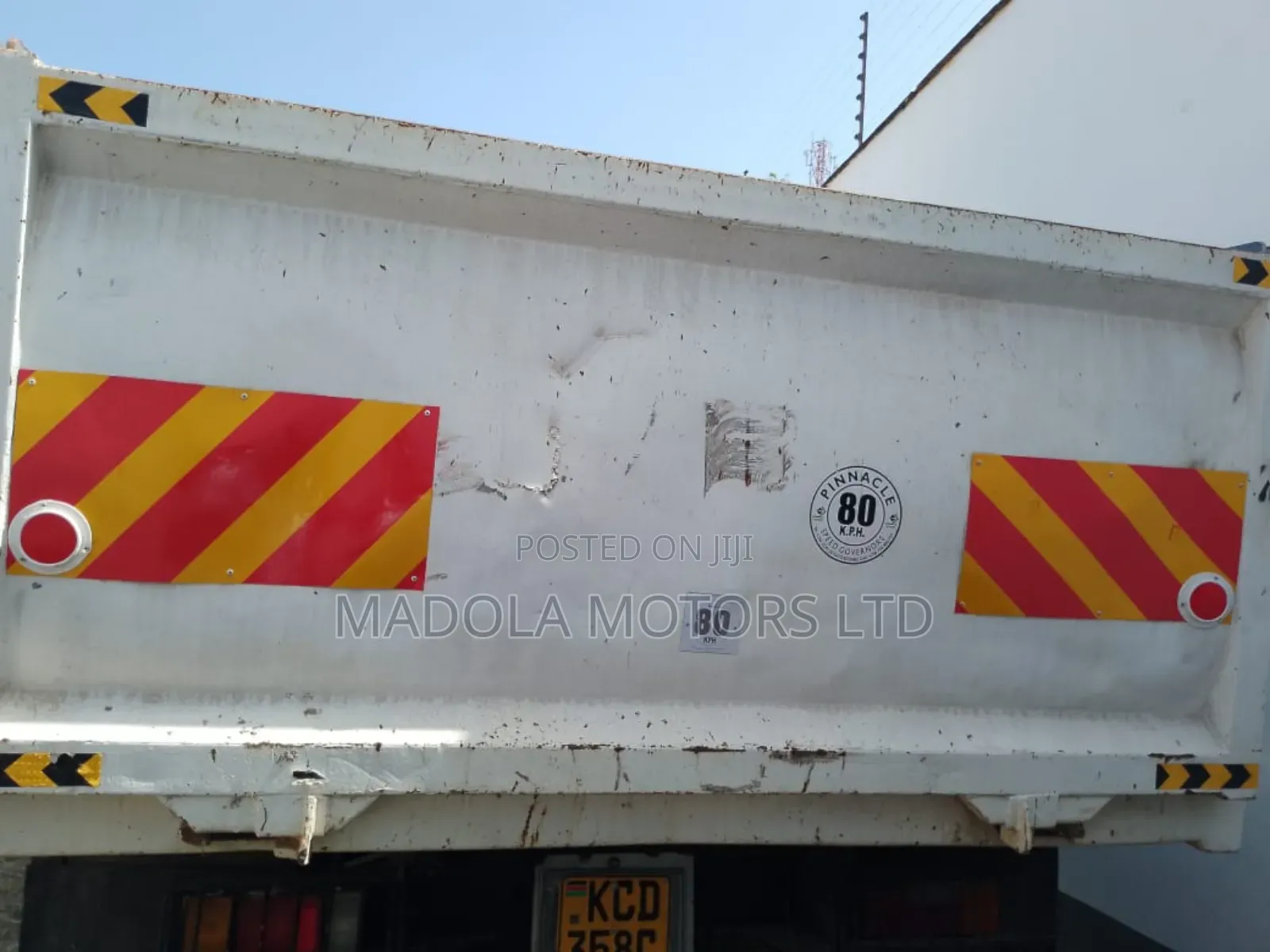 Tata Tipper Truck 2012 White