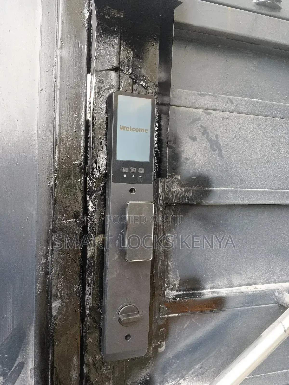 3d Face Recognition Door Lock With Cameras Audio Intercom