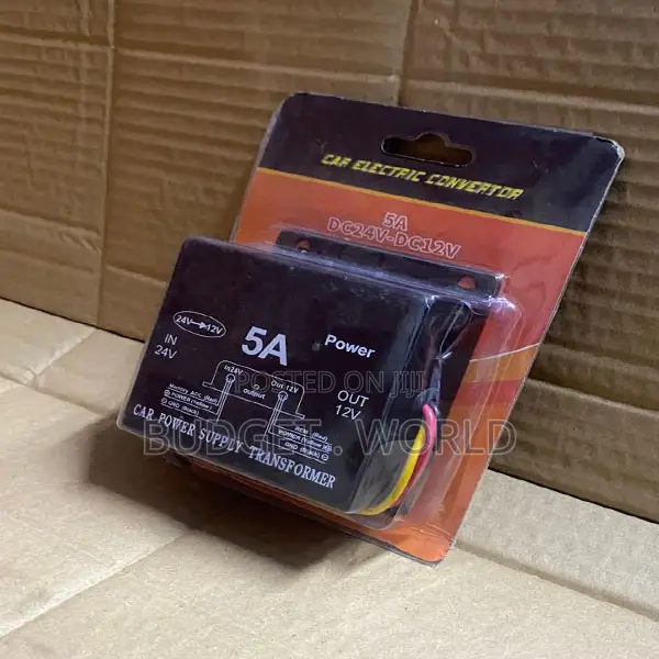 24v to 12v Power Converter 5a With Safety Protection Features