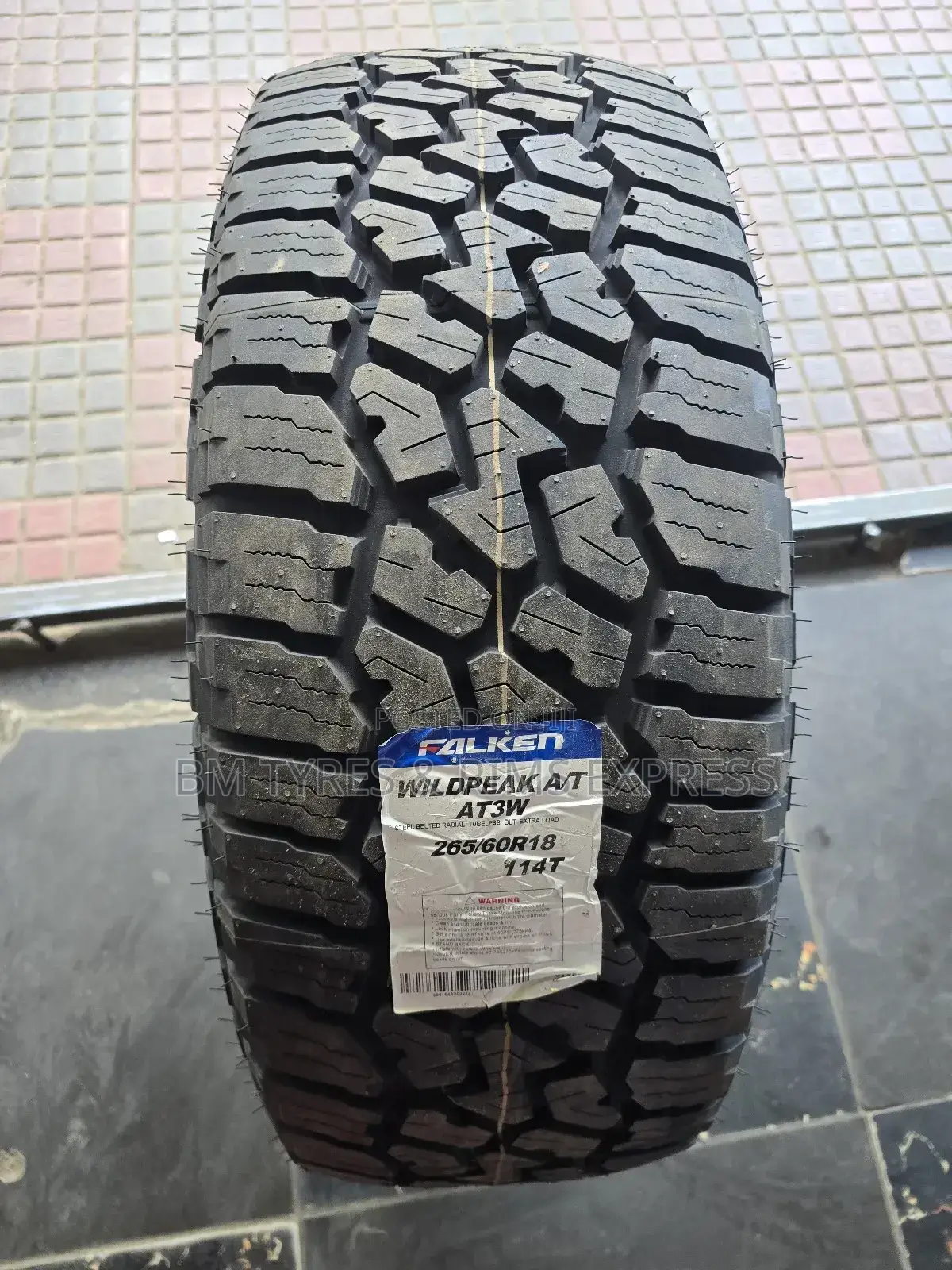 265 /60 R18 Falken Tyres (All Terrein)